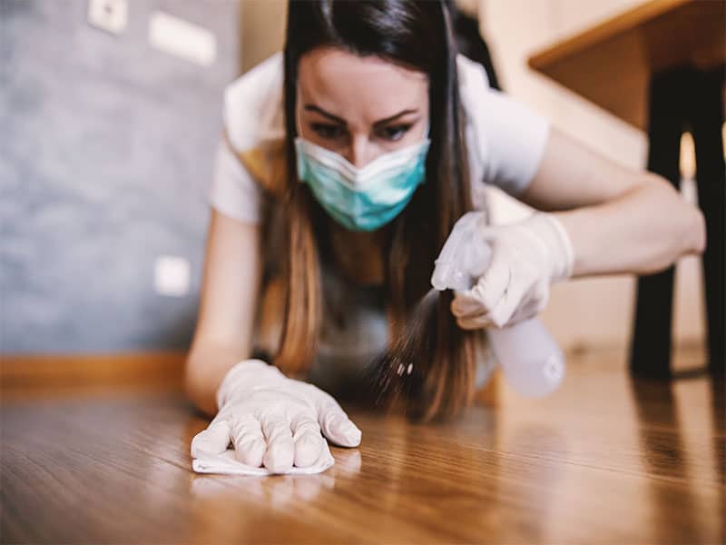 Cleaning Floor Antibacterial