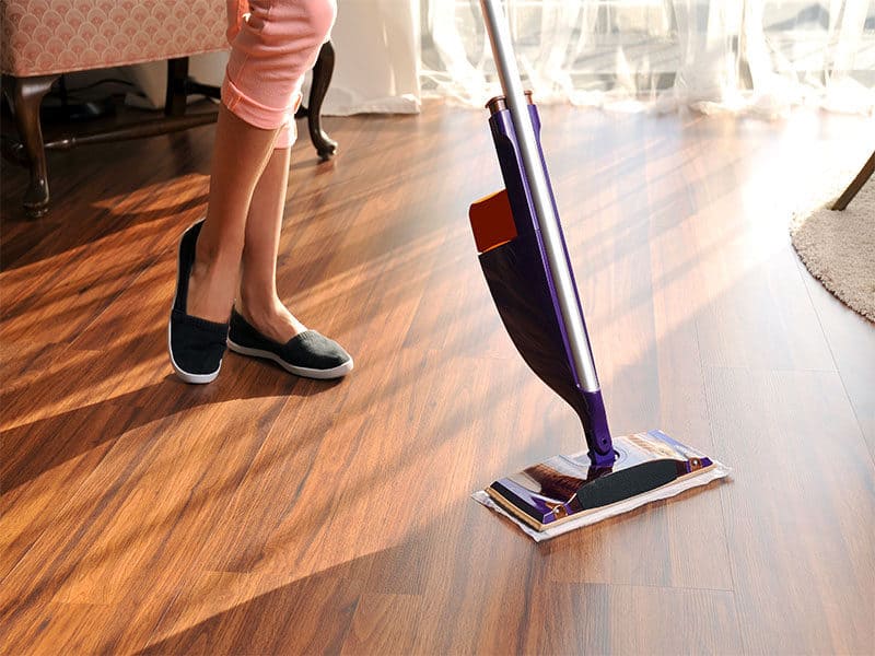 Cleaning Wooden Floor