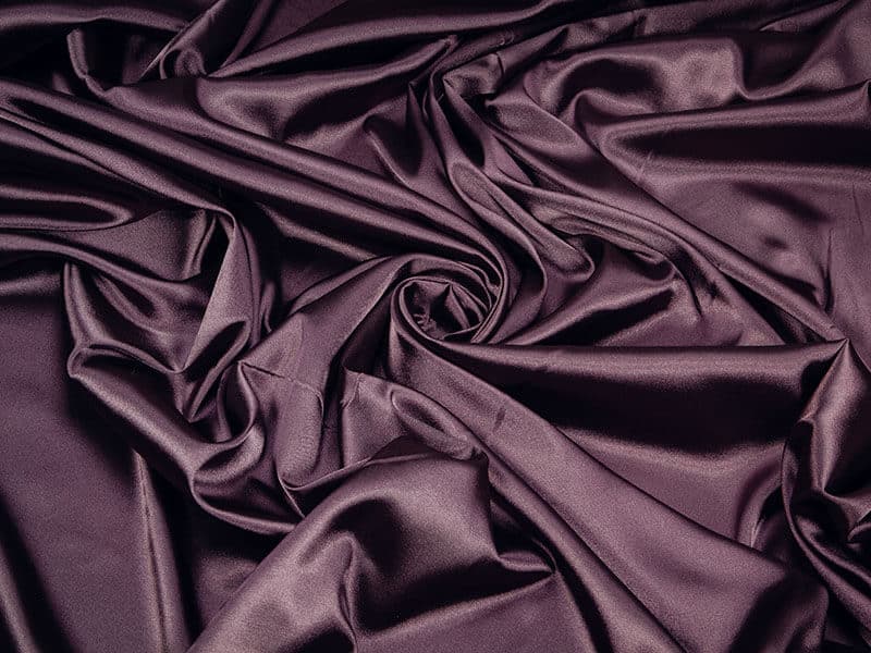 Fabric Satin Silk Purple
