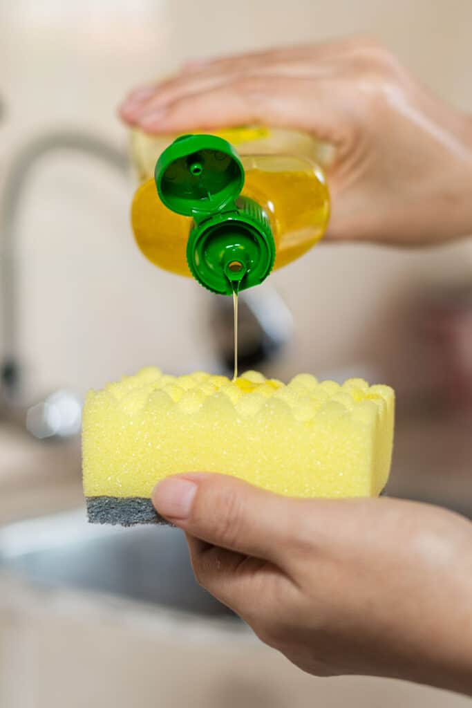 Yellow Lemon Dishwasher Liquid