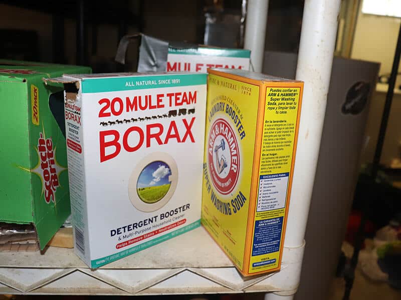 Borax Wash Clothes