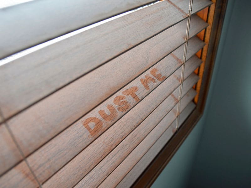 Cleaning Wood Blinds With Soapy Water