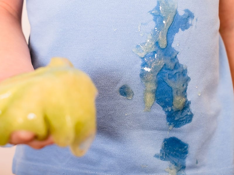 Stains Slime On Clothes