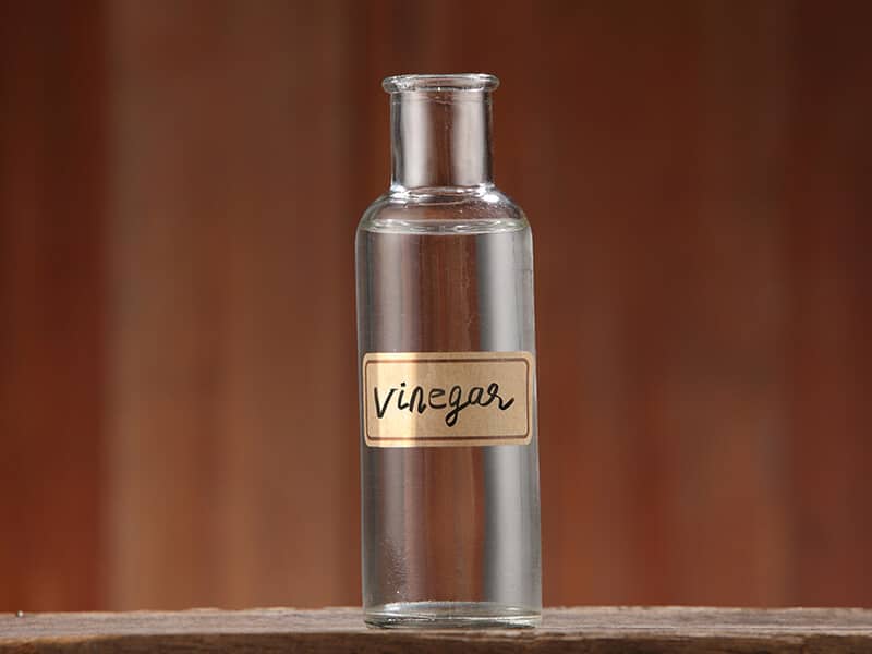 Vinegar Clean Ink Stain