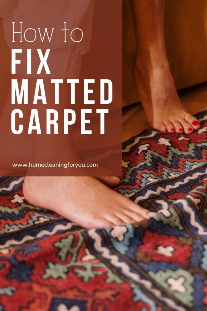 How To Fix Matted Carpet