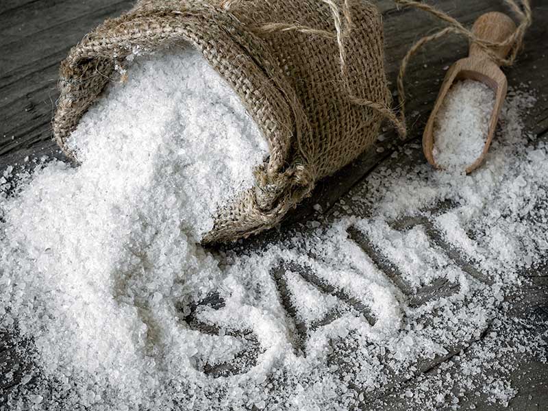 Salt Helps Clean As Well