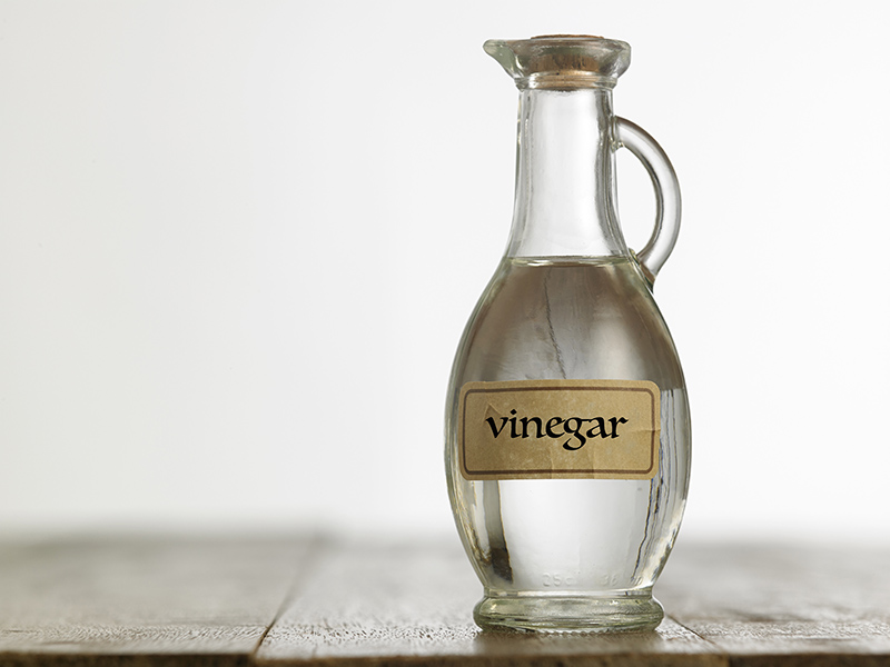 Vinegar And Warm Water