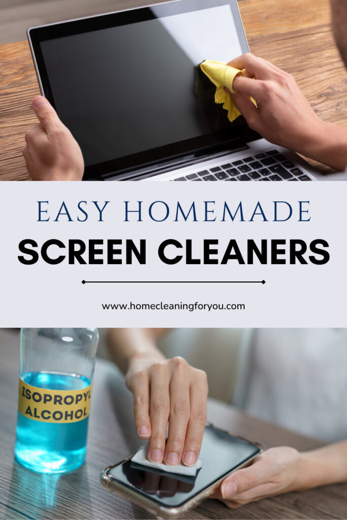 Homemade Screen Cleaners